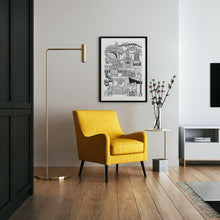 Load image into Gallery viewer, Edinburgh Illustration Print