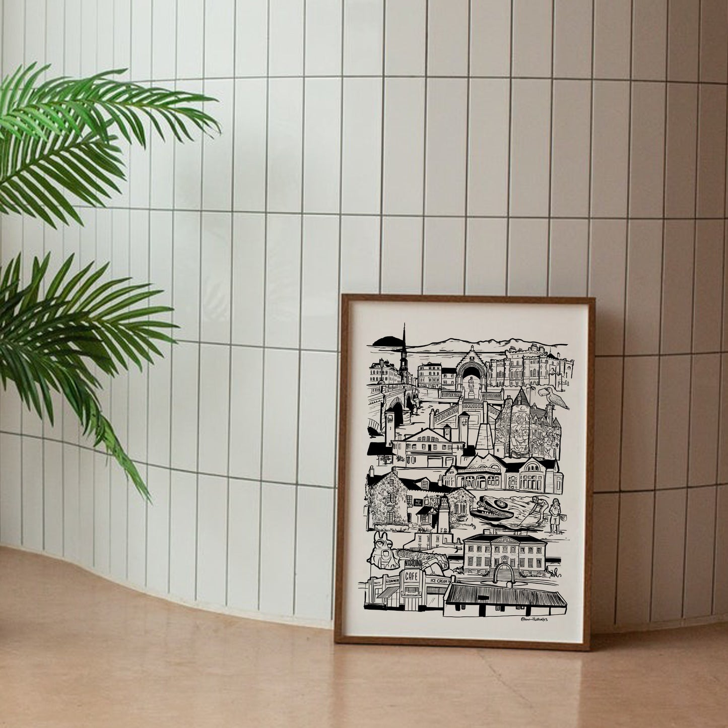 Ayrshire art print