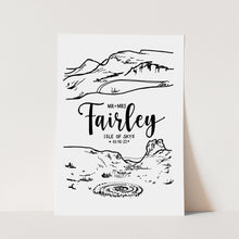 Load image into Gallery viewer, Personalised Print for Wedding Gift or Special Occasion