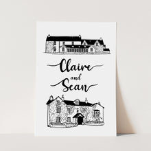 Load image into Gallery viewer, Personalised Print for Wedding Gift or Special Occasion