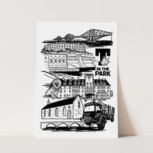 Load image into Gallery viewer, Personalised Landmark print, Bespoke gift idea