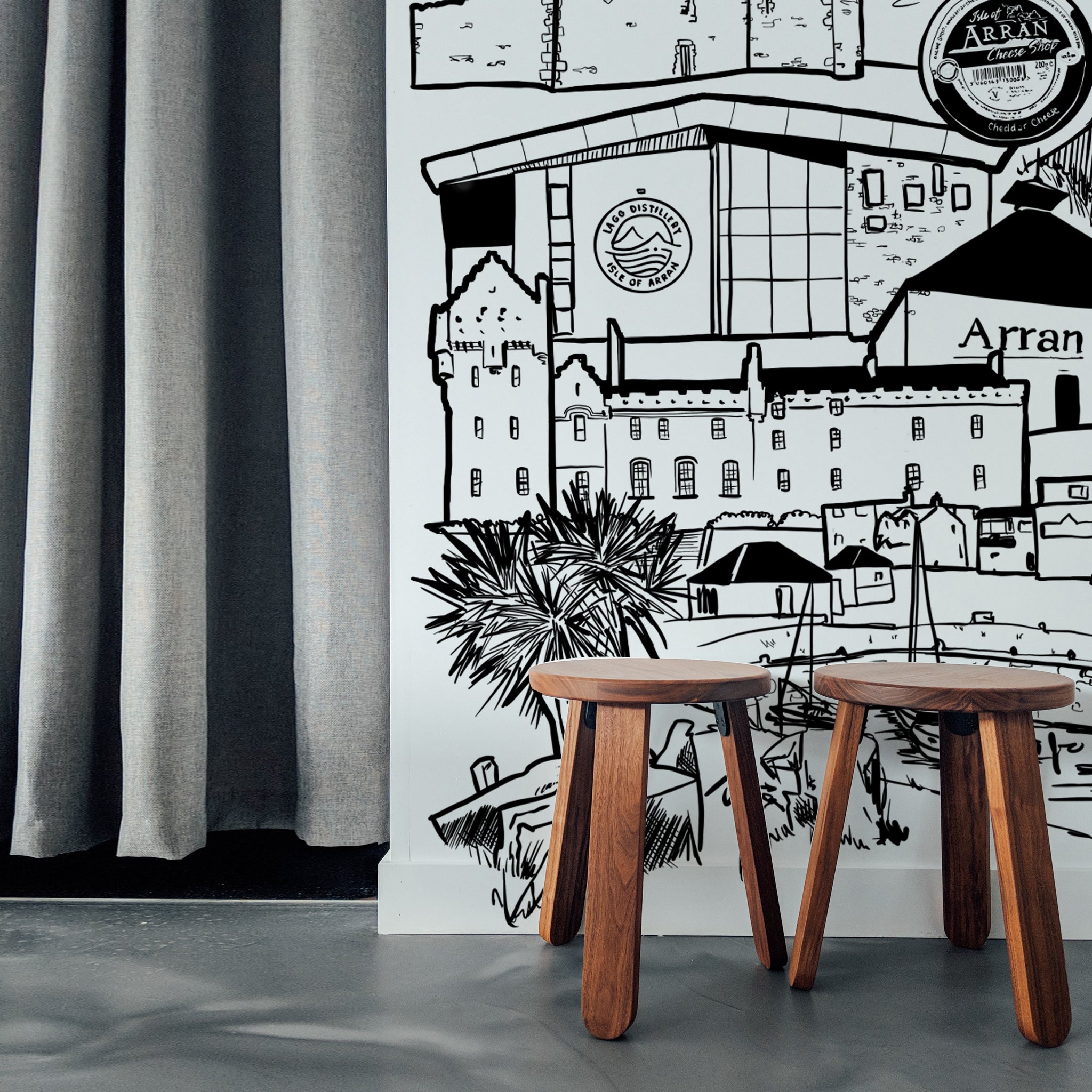 ARRAN MURAL LAW ILLUSTRATES