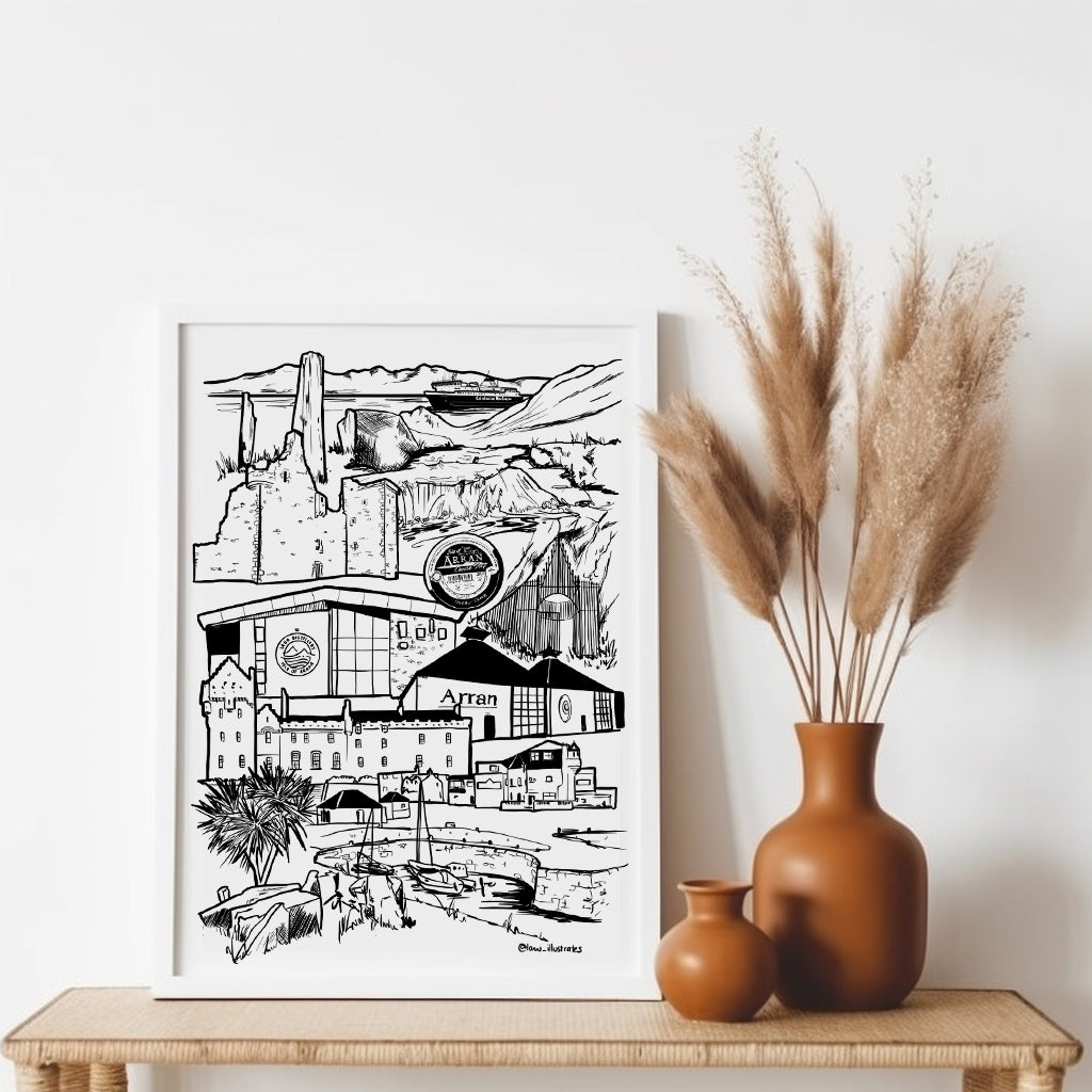 ARRAN PRINT LAW ILLUSTRATES