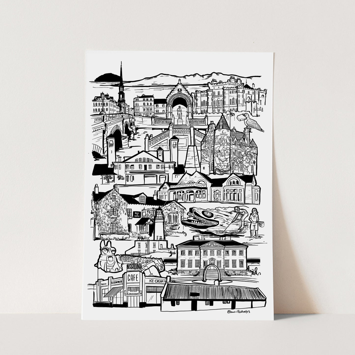 Ayrshire art print