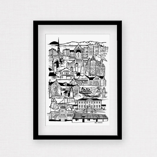 Ayrshire art print