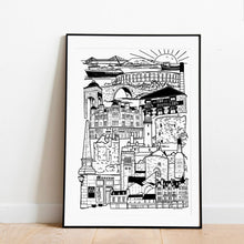 Load image into Gallery viewer, OBAN LARGE FRAMED PRINT
