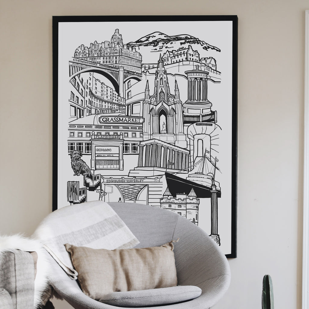 LARGE EDINBURGH PRINT