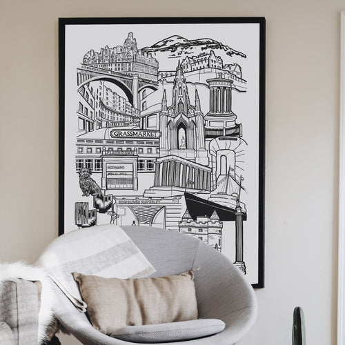 LARGE EDINBURGH PRINT