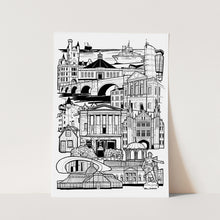 Load image into Gallery viewer, Aberdeen illustration print
