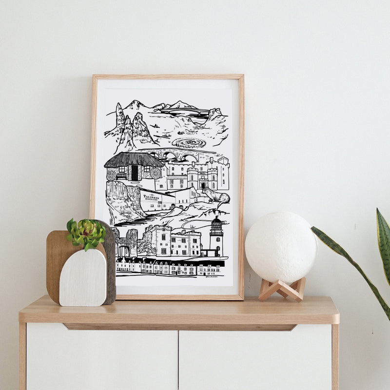 Isle of Skye art Print