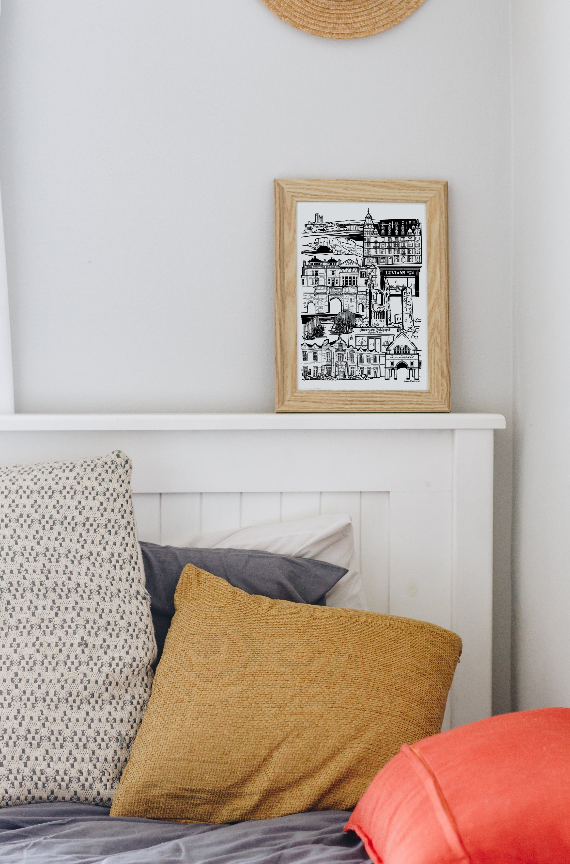 St Andrews Illustration Print