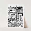 St Andrews Illustration Print